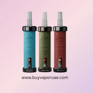 Traditional Middle Eastern shisha compared with modern electronic vape in Dubai UAE