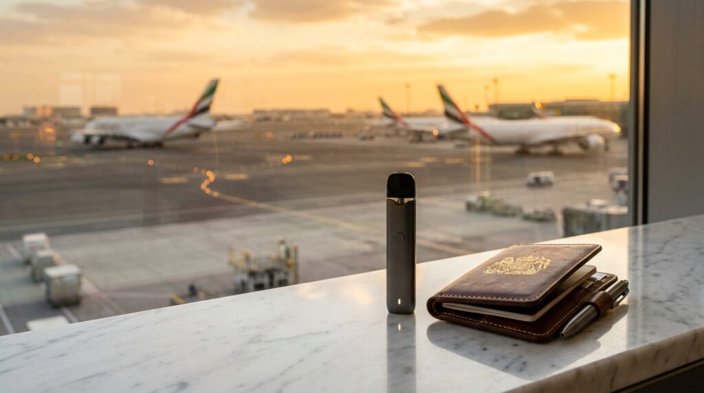 Dubai Airport DXB vape customs rules and guidelines